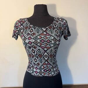 Aeropsotale printed top
